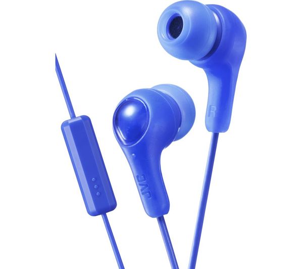 JVC Gumy Plus Headphones - Blue, Blue