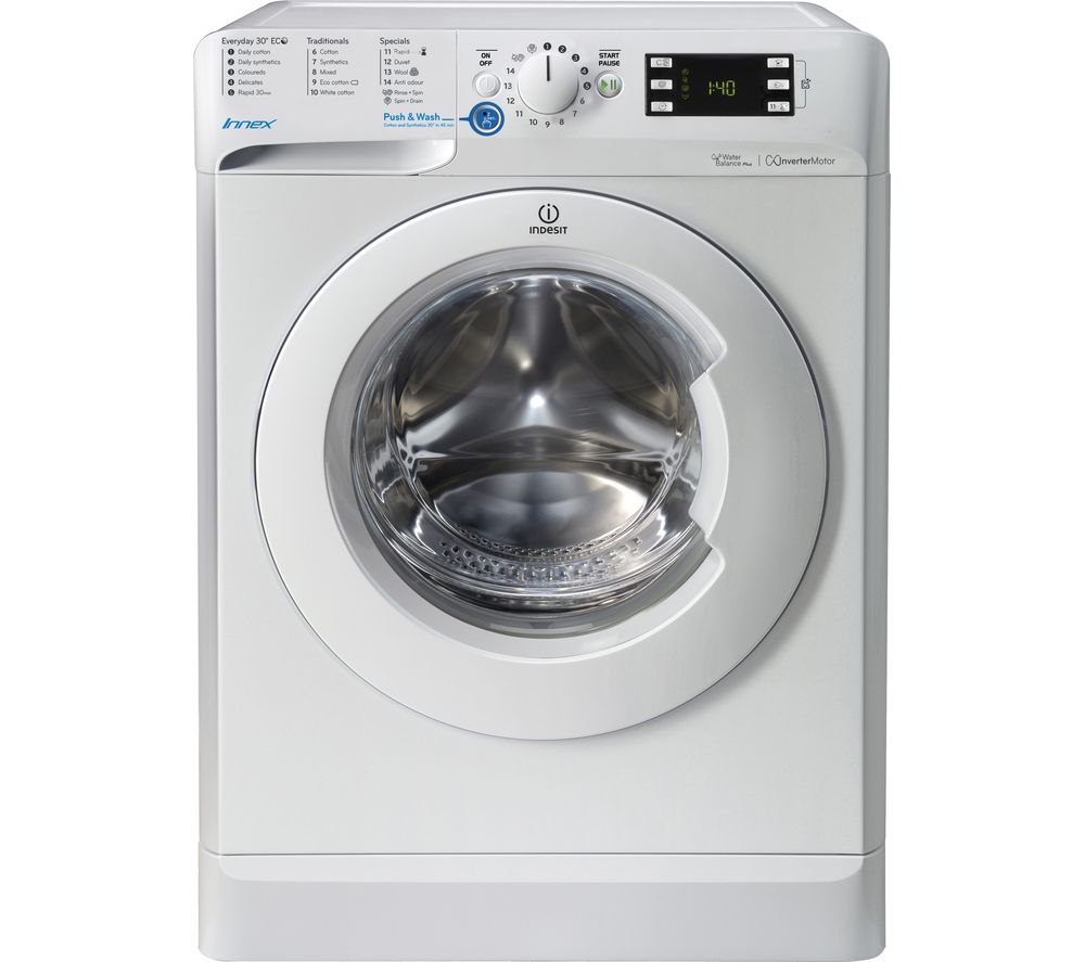 HOTPOINT Innex BWE 71453 W 7 kg 1400 Spin Washing Machine - White, White
