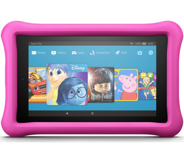 AMAZON Fire 7 Kids Edition Tablet (2017) - 16 GB, Pink, Pink