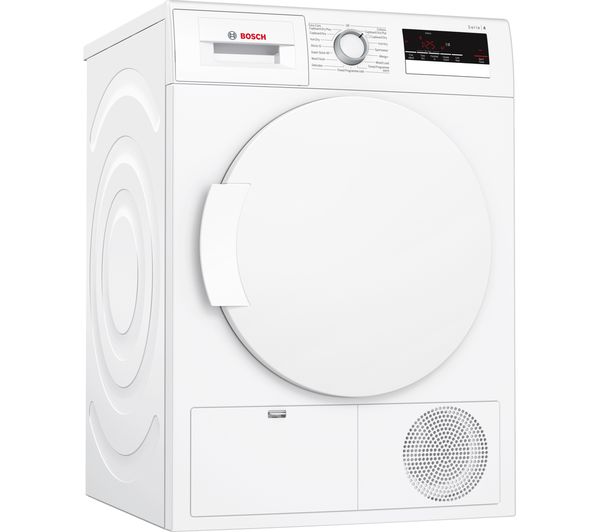 Bosch Tumble Dryer WTN83200GB Condenser  - White, White