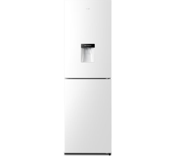 LOGIK LNFD55W18 50/50 Fridge Freezer - White, White