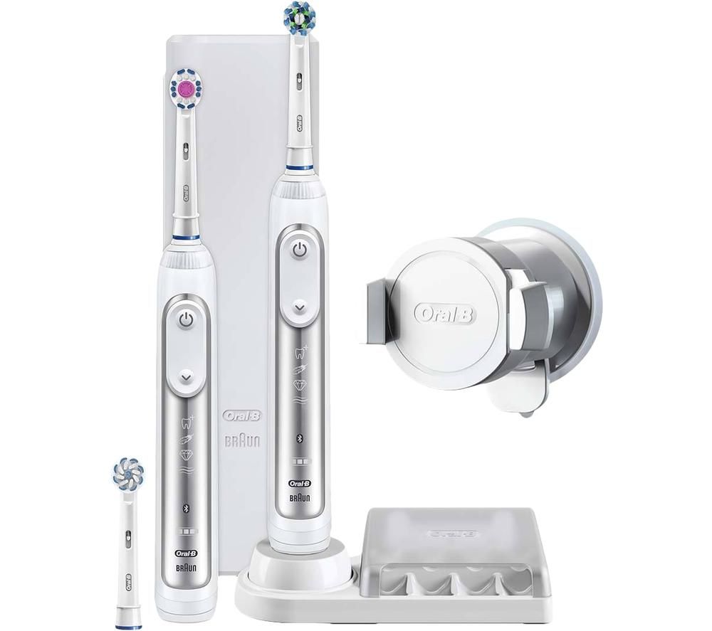 ORAL B Genius 8900 Electric Toothbrush - White, White