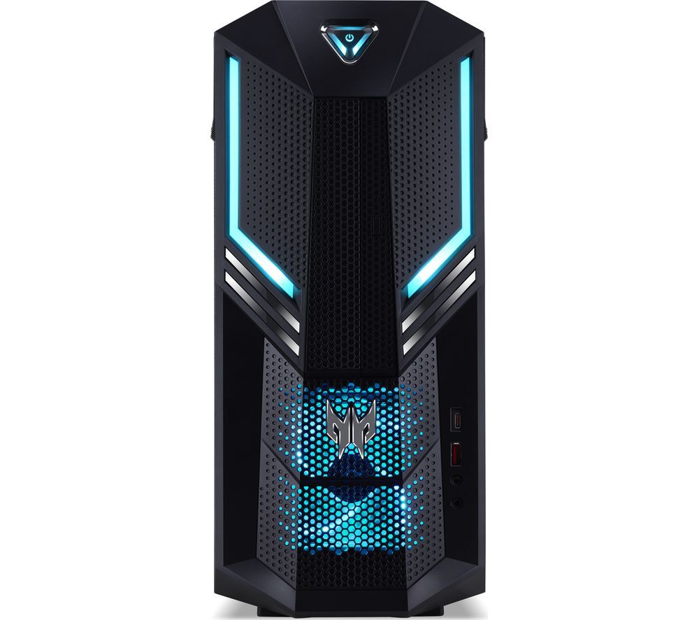 ACER PO3-600 Gaming PC - Intel®Core i7, GTX 1660 Ti, 1 TB HDD & 256 GB SSD