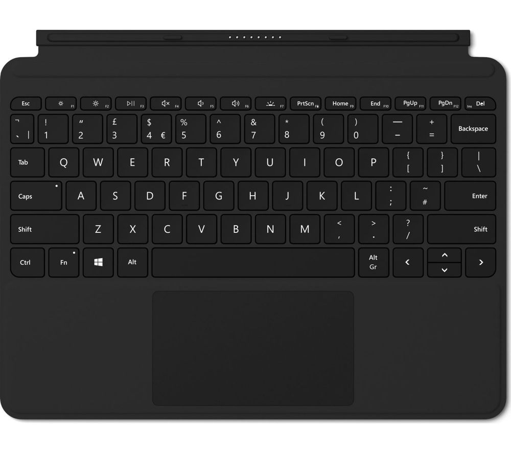 MICROSOFT Surface Go 2 Typecover - Black, Black