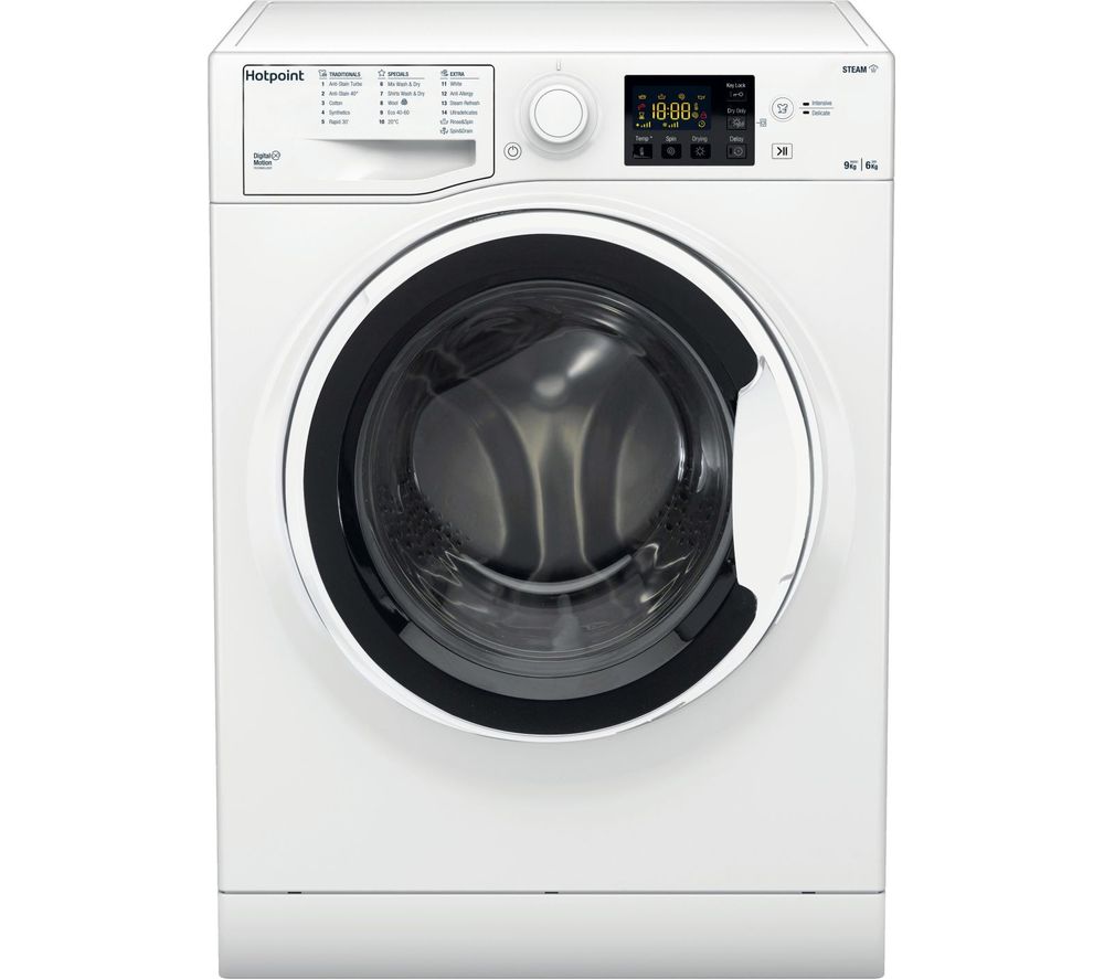HOTPOINT RDG 9643 W UK N 9 kg Washer Dryer - White, White