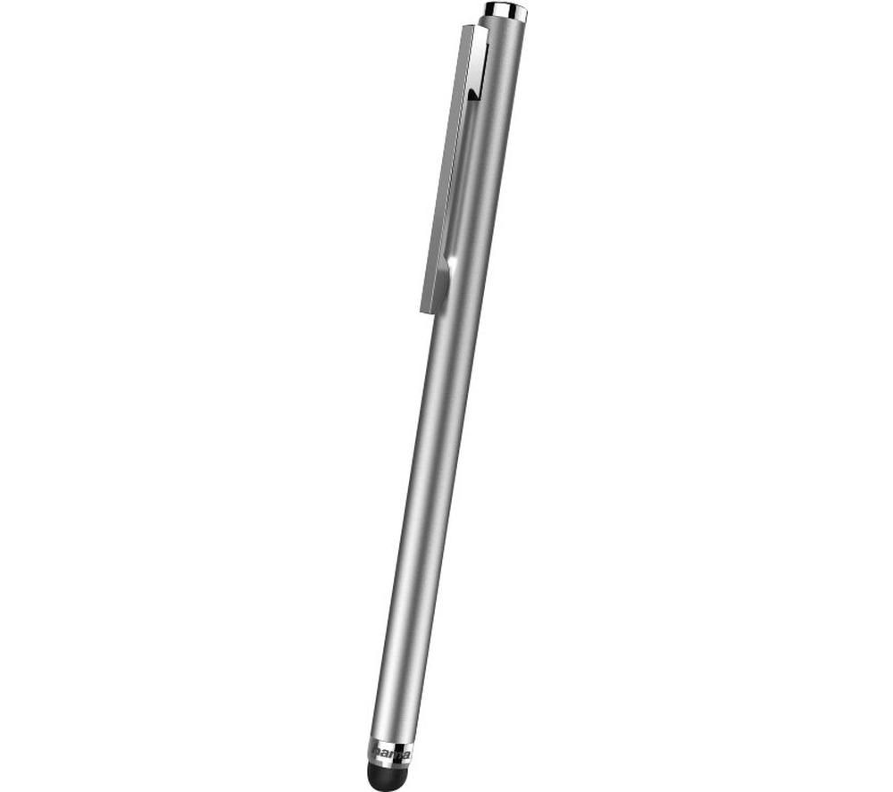 HAMA 182506 Essential Line Slim Stylus - Silver, Silver/Grey