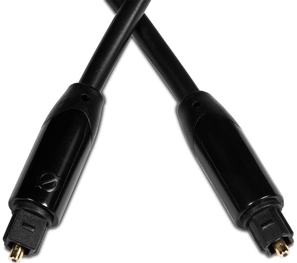 SANDSTROM AV Black Series S1OPT114X Digital Optical Cable - 1 m, Black