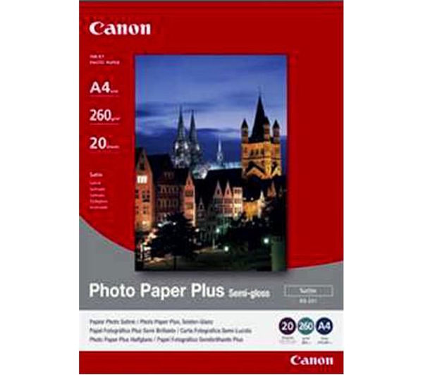 CANON A4 Semi-Gloss Photo Paper Plus - 20 Sheets