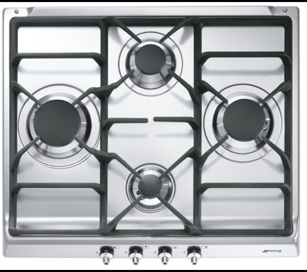 SMEG SE60SGH3 Gas Hob - Stainless Steel, Stainless Steel