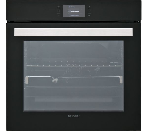 SHARP KS-70T50BHH Electric Oven - Black, Black