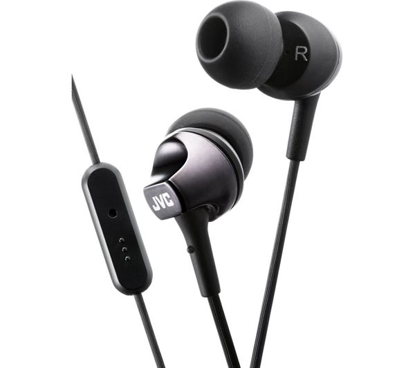 JVC HA-FR325-B-E Headphones - Black, Black