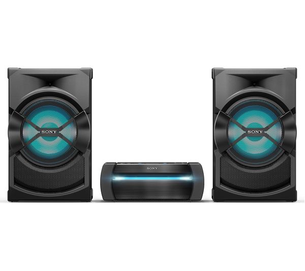 SONY SHAKE-X30D Wireless Megasound Hi-Fi System - Black, Black