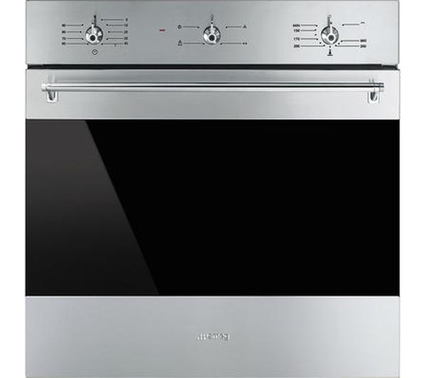 SMEG Classic SF6341GVX Gas Oven - Stainless Steel, Stainless Steel