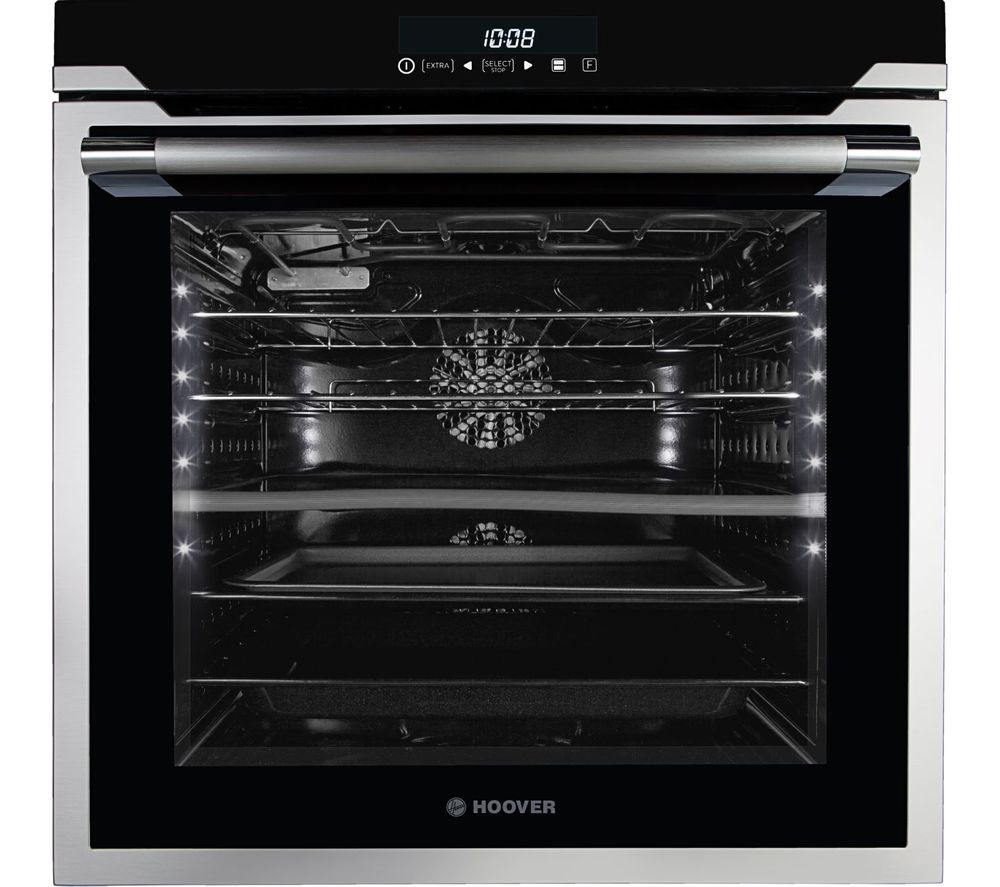HOOVER H-OVEN 500 PLUS HOAZ8673 IN/E Electric Oven - Black & Stainless Steel, Stainless Steel