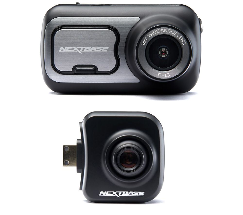 NEXTBASE 422GW Quad HD Dash Cam with Amazon Alexa & Cabin View Quad HD Dash Cam Bundle