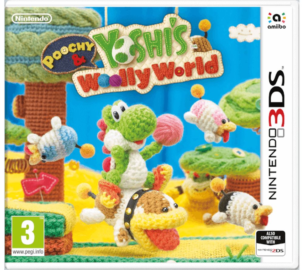 NINTENDO 3DS Poochy & Yoshi's Woolly World