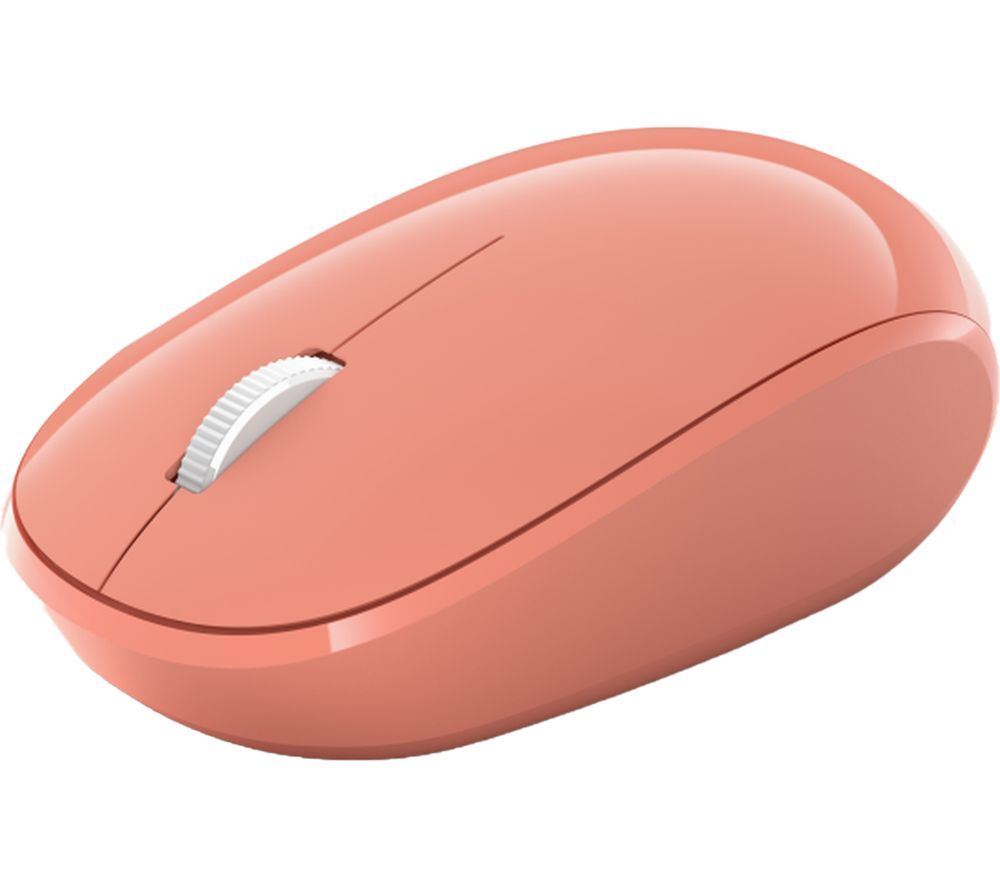 MICROSOFT Bluetooth Wireless Optical Mouse - Peach, Orange