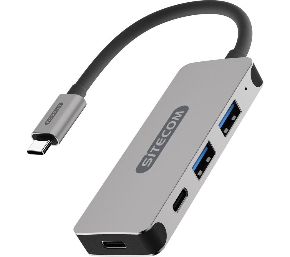 SITECOM CN 384 USB Type-C to USB-A & USB Type-C Hub