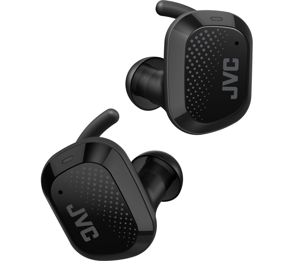 JVC HA-AE5T-B-U Wireless Bluetooth Sports Earphones - Black, Black