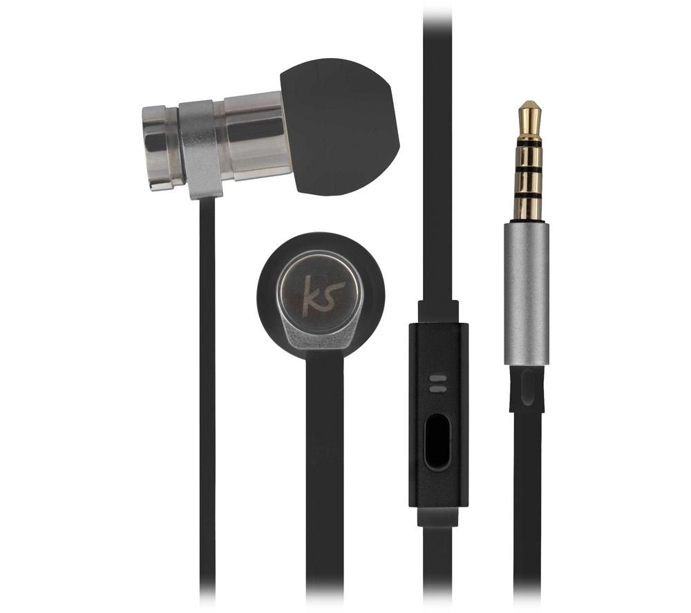 KITSOUND Nova KSNOVBK Earphones - Black, Black