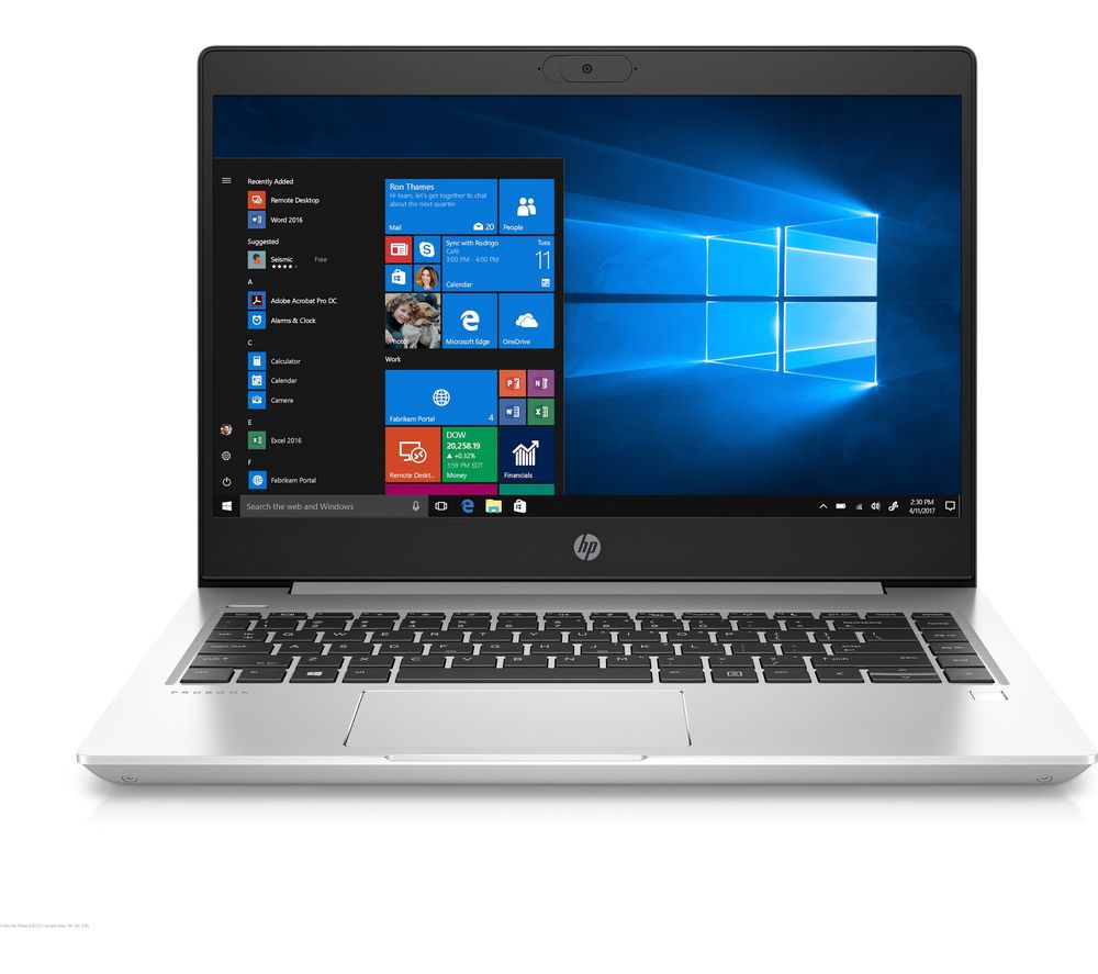 HP ProBook 455 G7 14" Laptop - AMD Ryzen 5, 256 GB SSD, Silver, Silver