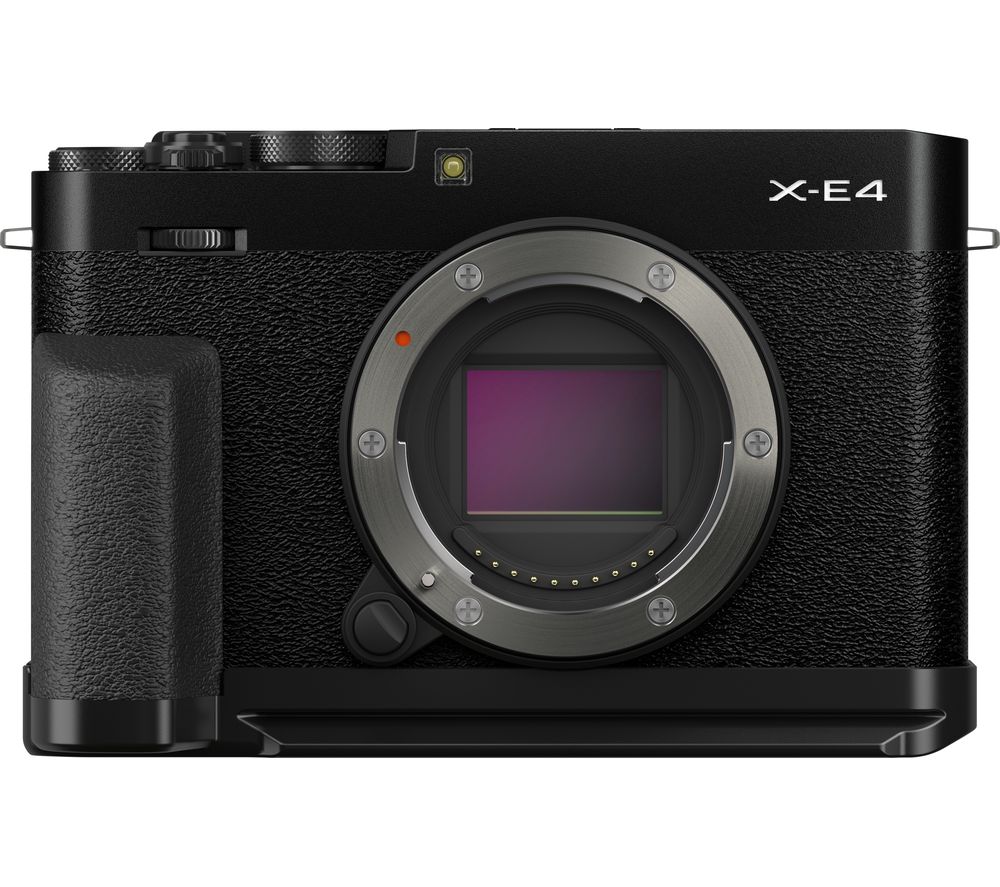 FUJIFILM X-E4 Mirrorless Camera with Accessory Kit - Black, Black