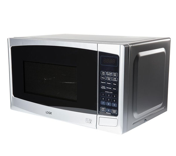 LOGIK L20GS14 Microwave with Grill - Silver, Silver