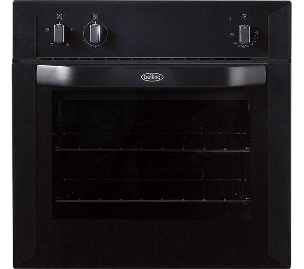 BELLING BI60F Electric Oven - Black, Black