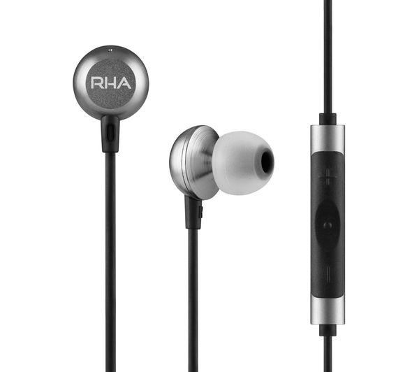 RHA MA650a Headphones - Black & Silver, Black