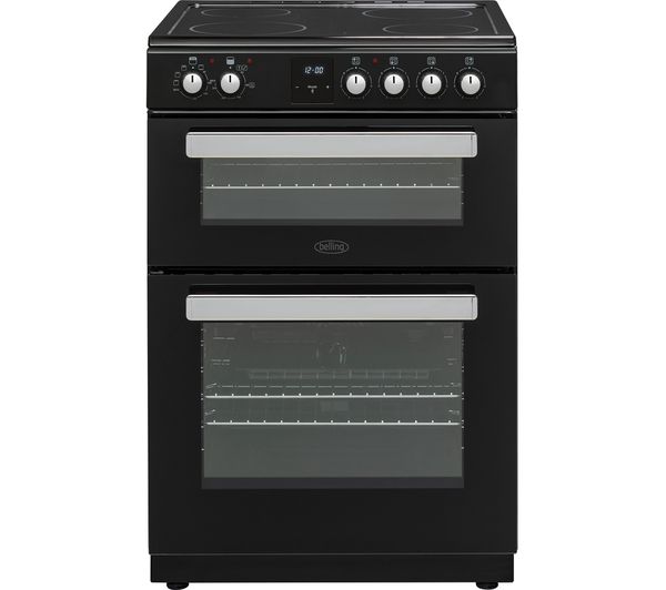 BELLING FSE608DPc 60 cm Electric Ceramic Cooker - Black, Black