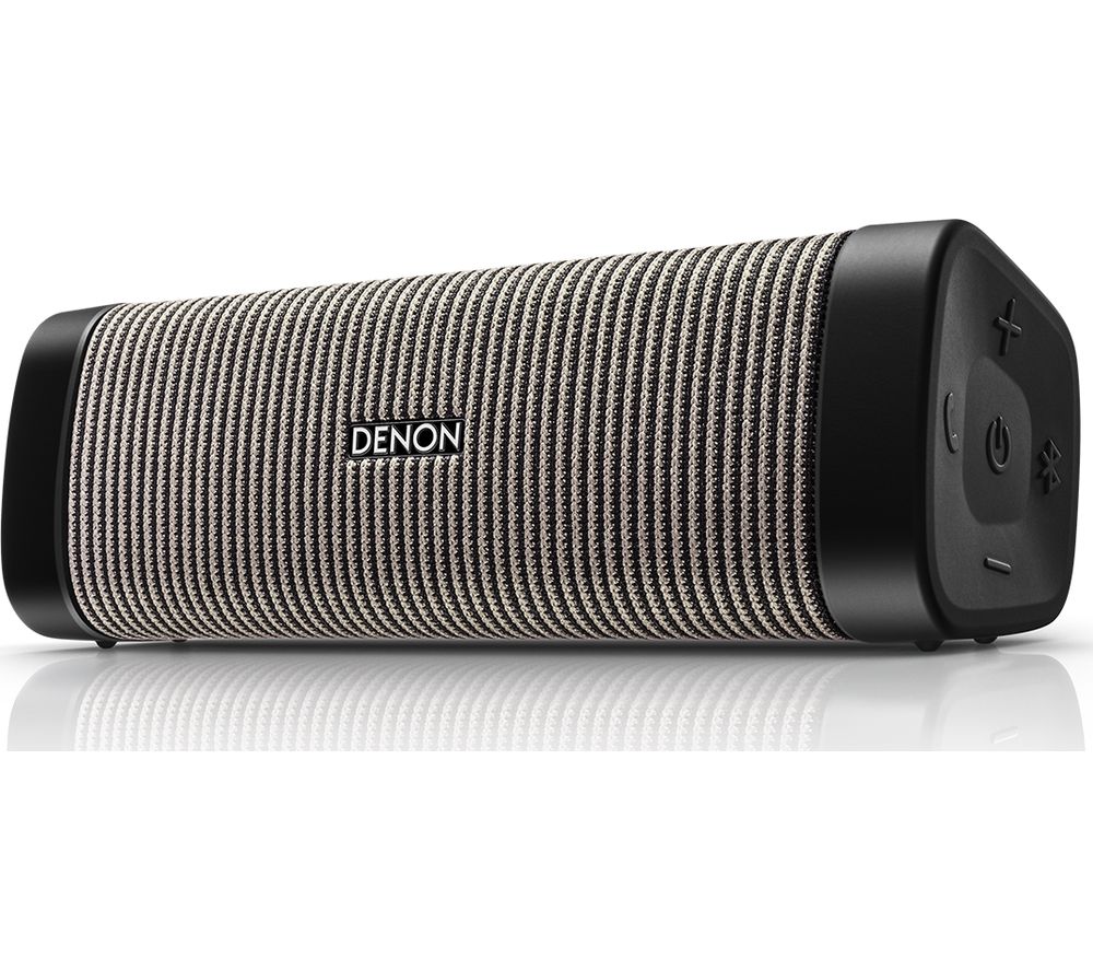 DENON Envaya Mini DSB-150BT Portable Bluetooth Speaker - Black & Grey, Black