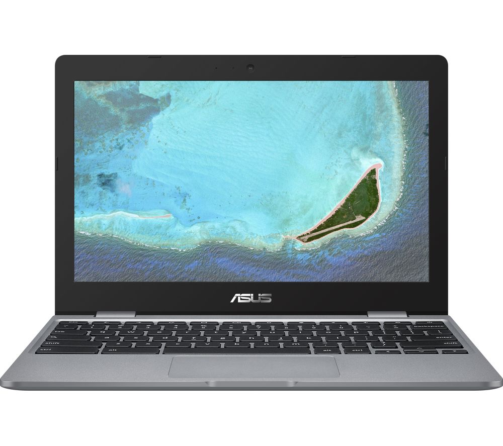 ASUS C223 11.6" Intel® Celeron Chromebook - 32 GB eMMC, Silver, Silver