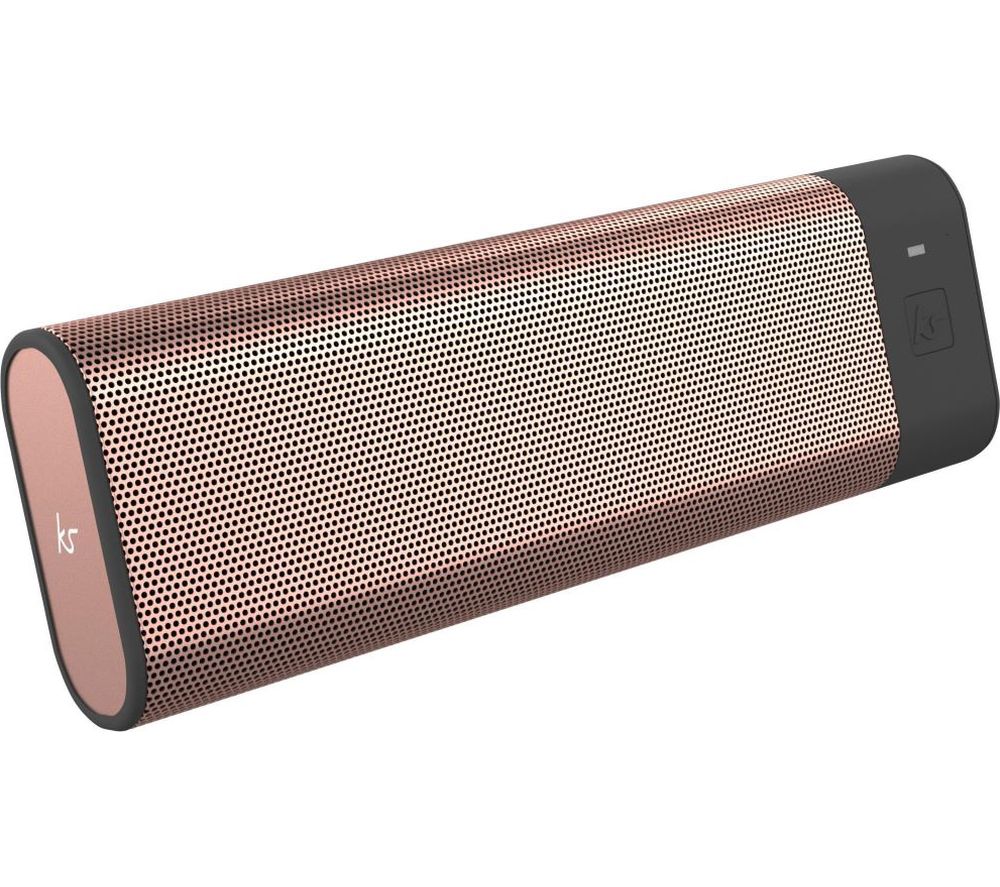 KITSOUND BoomBar Portable Bluetooth Speaker - Rose Gold, Gold