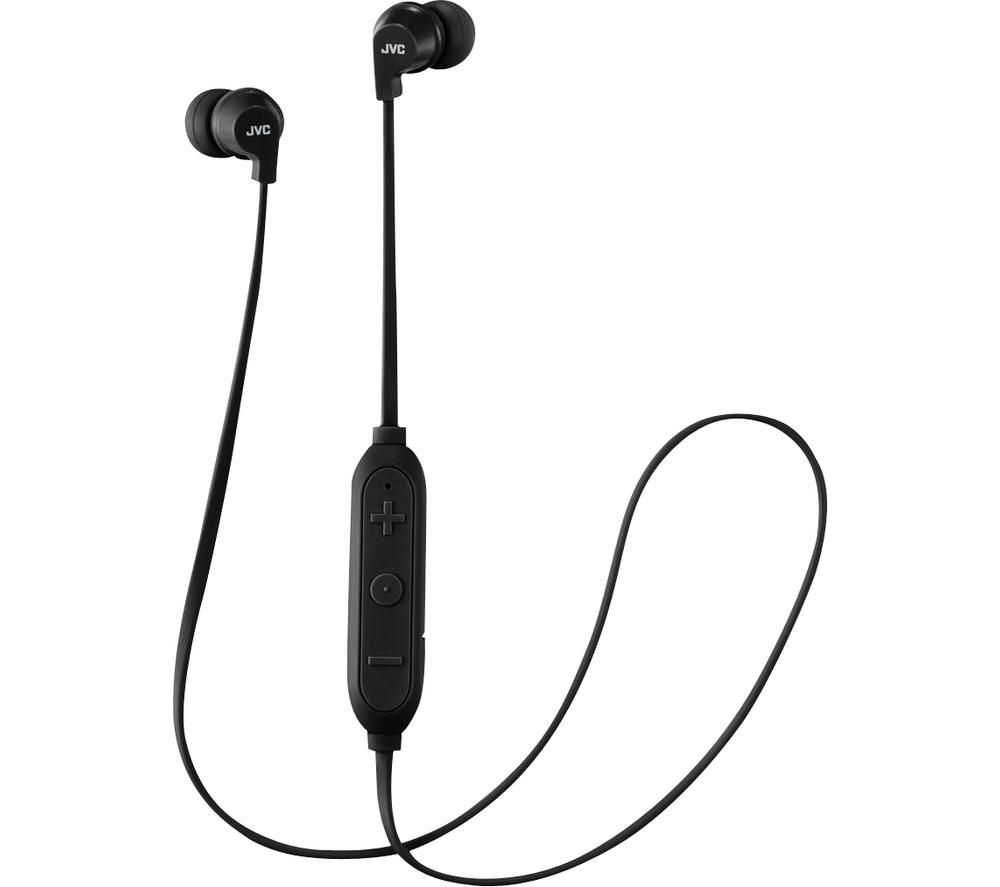 JVC HA-FX21BT-BEF Wireless Bluetooth Earphones - Black, Black