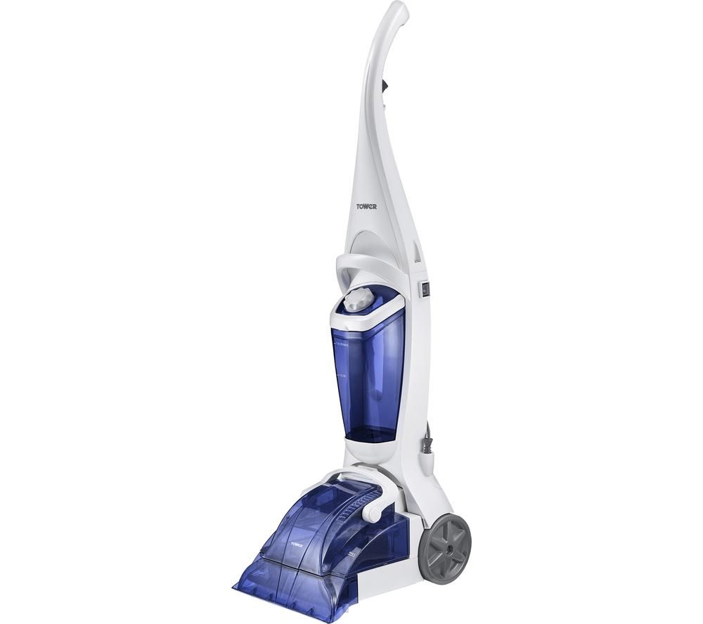 TOWER TCW10 Upright Carpet Cleaner - Blue & White, Blue