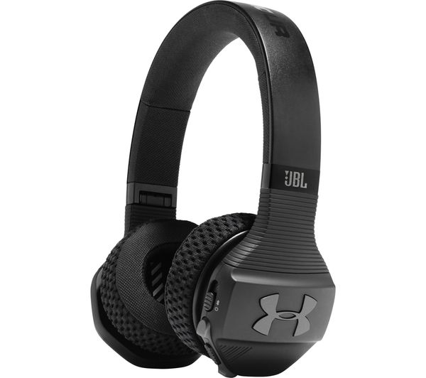JBL Under Armour Sport Wireless Train Bluetooth Headphones - Black, Black