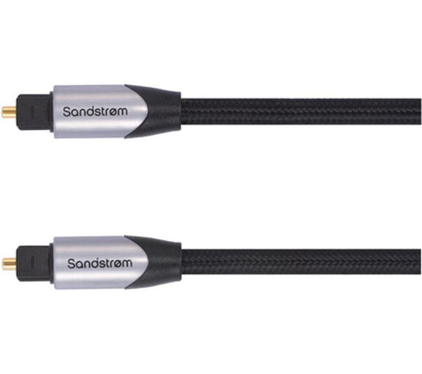 SANDSTROM AV Silver Series Digital Optical Cable - 2 m, Silver