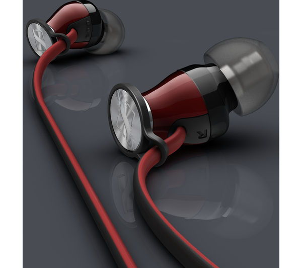 SENNHEISER Momentum 2.0 IEG Headphones - Black & Red, Black & Red