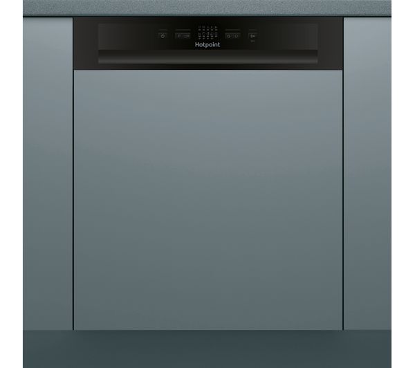 HOTPOINT HBC 2B19 Full-size Semi-Integrated Dishwasher