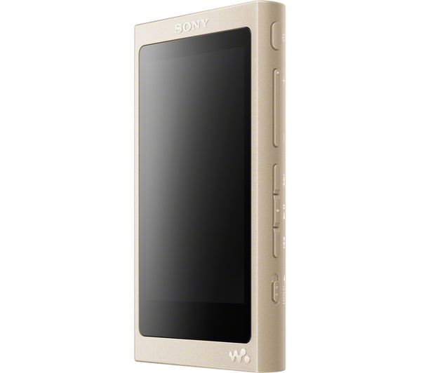 SONY NW-A45 MP3 Player with FM Radio - 16 GB, Gold, Gold
