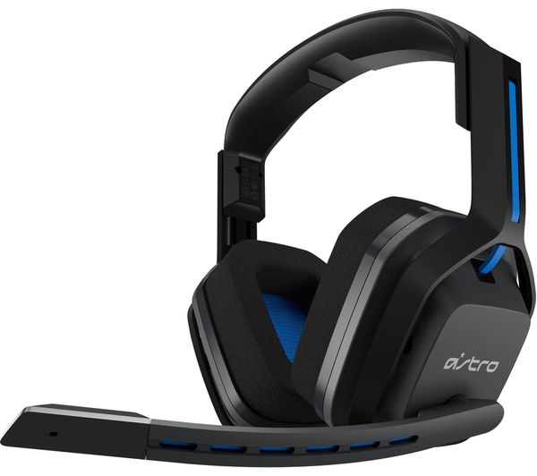 ASTRO A20 Wireless Gaming Headset - Grey & Blue, Grey