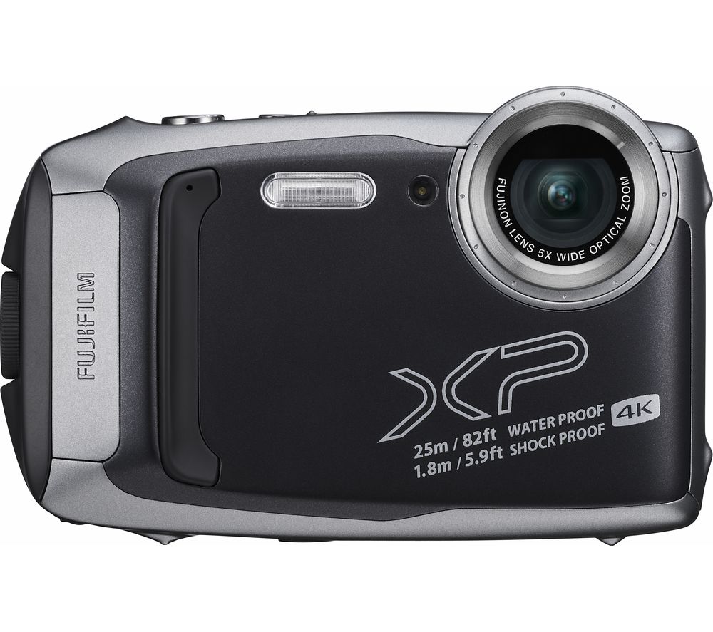 FUJIFILM FinePix XP140 Tough Compact Camera - Graphite, Graphite