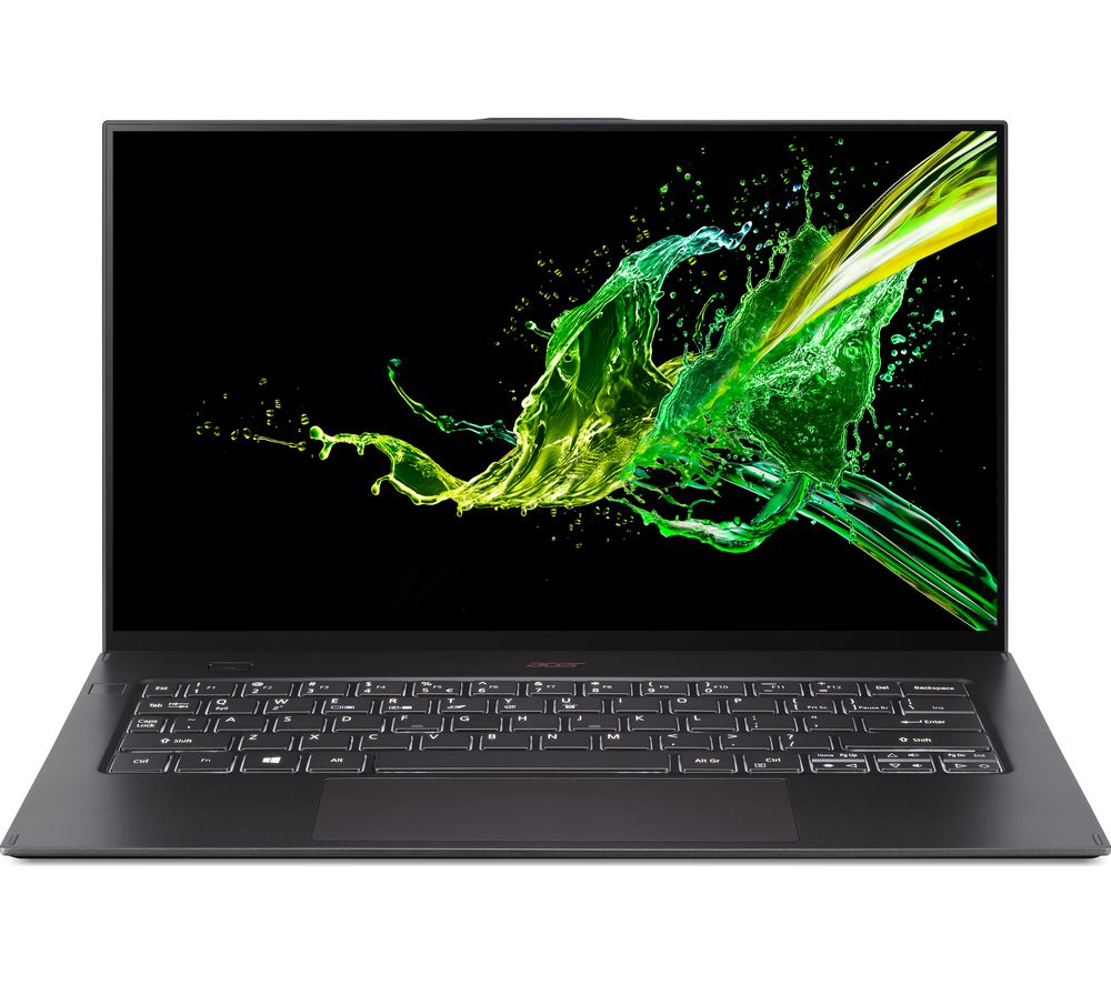 ACER Swift 7 SF714-52T 14 Intel®Core i7 Laptop - 512 GB SSD, Black, Black