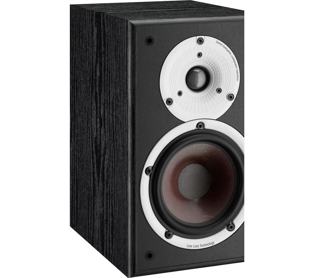 Spektor 2 2.0 Bookshelf Speakers - Black Ash, Black