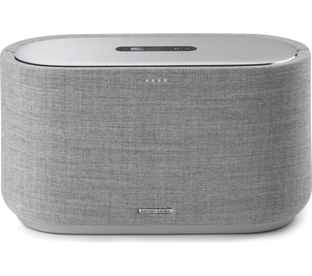 Harman Kardon Citation 500 Bluetooth Multi-room Speaker with Google Assistant - Grey, Grey