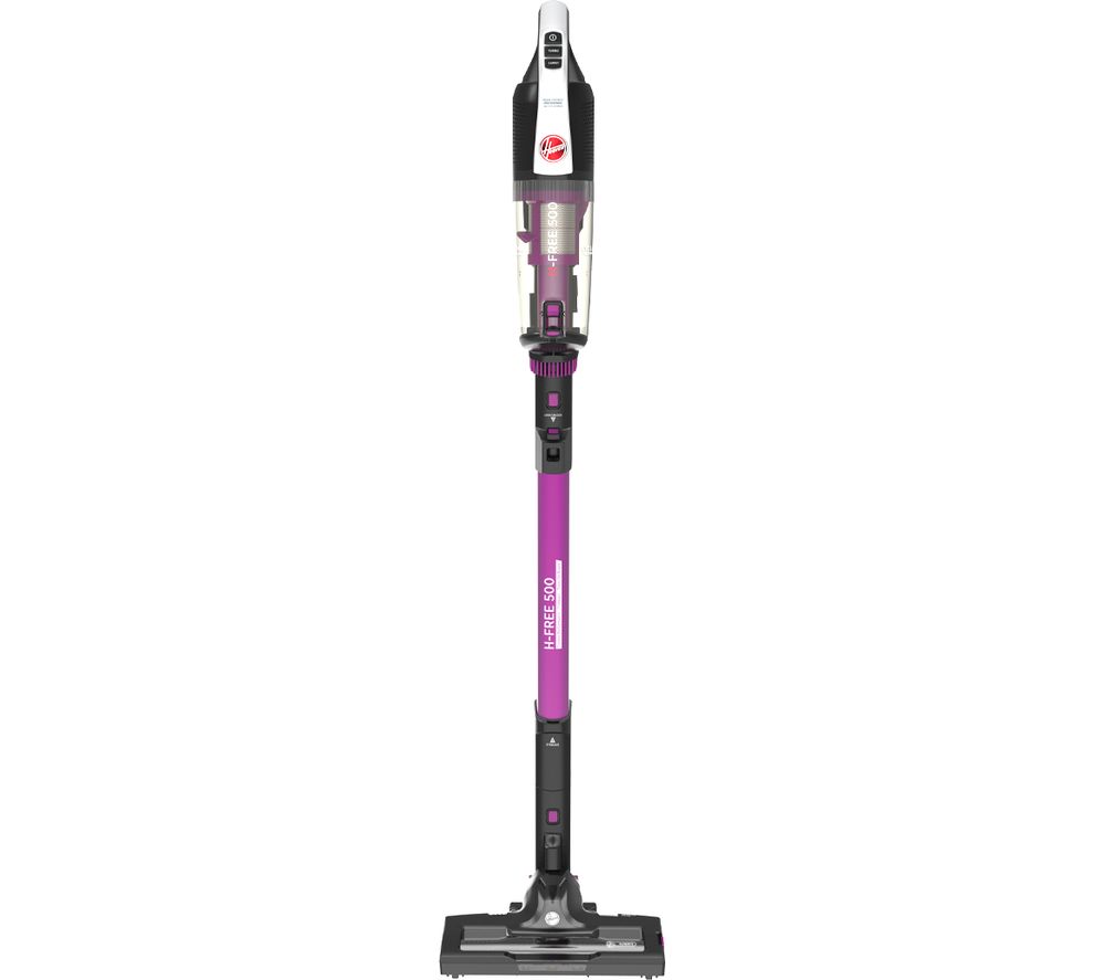 HOOVER H-Free 500 Pets Energy HF522PTE Cordless Vacuum Cleaner - Black & Purple, Black