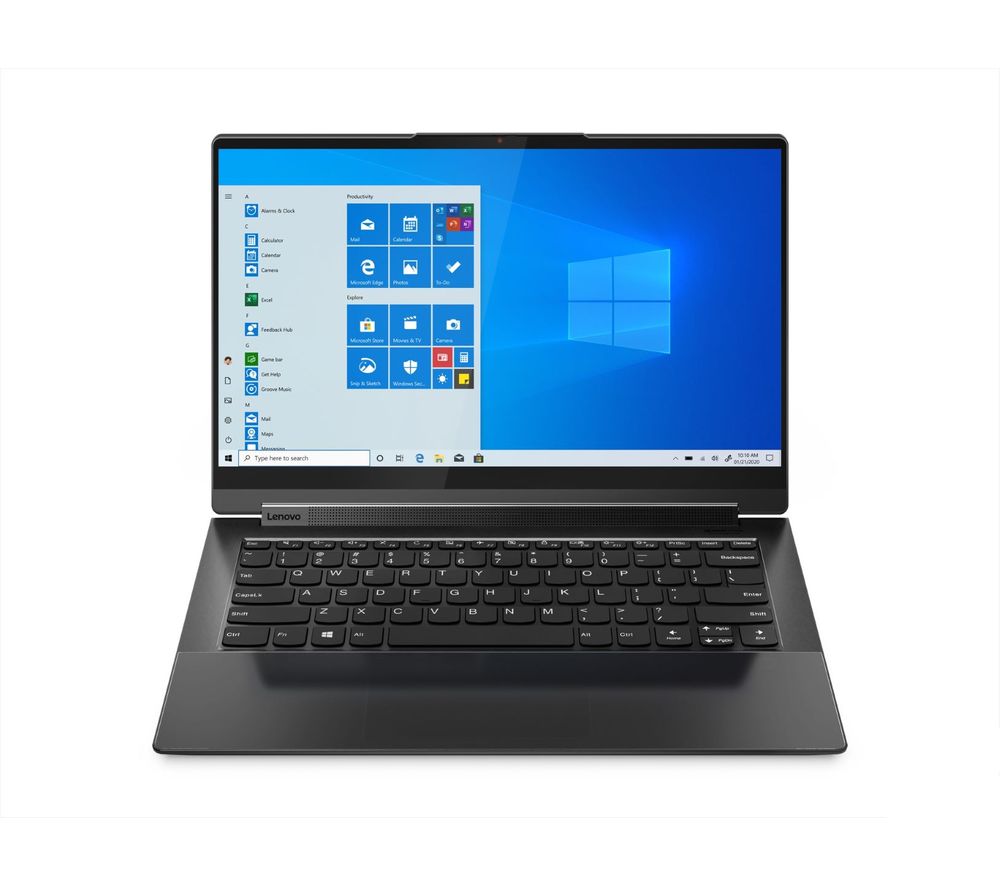 LENOVO Yoga 9i 14" 2 in 1 Laptop - Intel®Core i7, 1 TB SSD, Black, Black